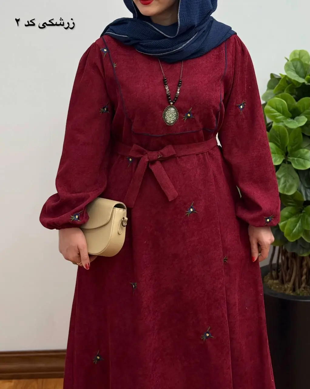 پیراهن مانتویی ترنم 2 (ویژه یلدا)